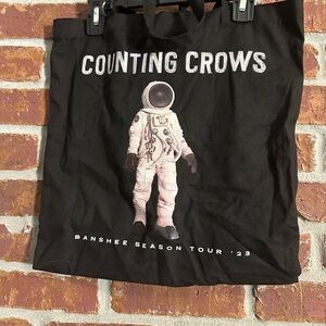Counting‎ Crows tote bag